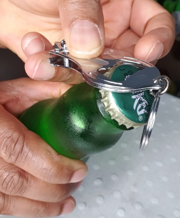 Personalised Customisable I Love Grandma Nail Cutter File Bottle Opener Keyring - Image 3