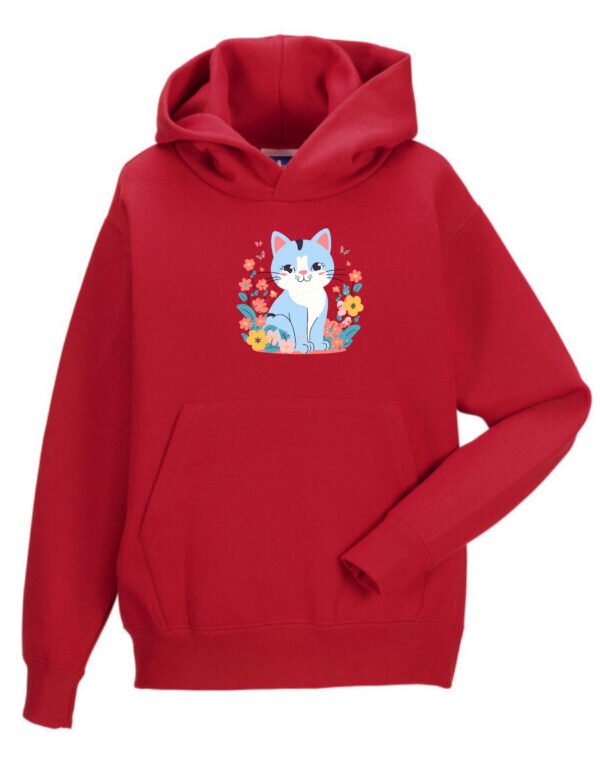 Kids Premium Hooded Sweatshirt - Customizable Cotton-Poly Blend