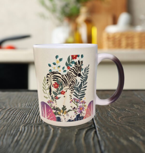 Top Quality 11oz Black Heat-Sensitive Custom Ceramic Mug – Customizable and Dishwasher-Safe