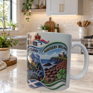 Nations of the United Kingdom 11oz Coffee Mug – UK Souvenir Gift
