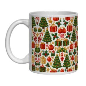 Personalised Christmas Mug – 11oz Mug