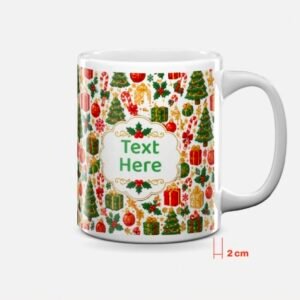 Personalised Christmas Mug – 11oz Mug