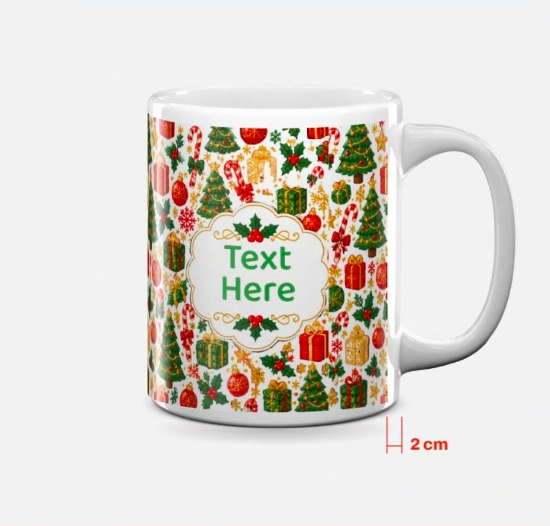 Personalised Christmas Mug - 11oz Mug